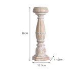 Retro Moroccan Light Luxury Homestay Resin Candle Holder
