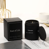Handmade Smokeless Soy Wax Frosted Candle