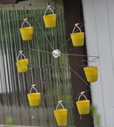 Bird Outdoor Decoration Iron Feeder