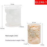Portrait Soy Wax Aromatherapy Candle Silicone Mold