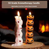 Halloween Fragrance Atmosphere Small Gift Handmade Soy Wax Shape Pole Candle