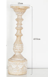 Retro Moroccan Light Luxury Homestay Resin Candle Holder