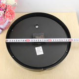 Arabic Digital Bedroom Study Mute Second Sweeping Wall Clocks
