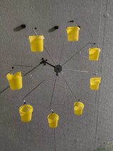 Bird Outdoor Decoration Iron Feeder