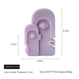 Abstract Face Aromatherapy Candle